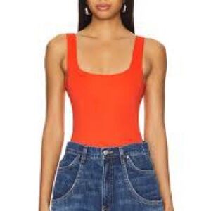 Good American Sculpting Square Neck Bodysuit XL